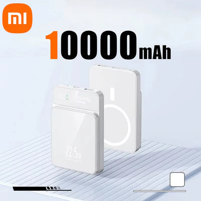 Xiaomi Power Bank 50000Mah Wireless Magnetic Power Bank Magsafe Super Fast Charging Suitable for Iphone Lenovo Samsung Huawei