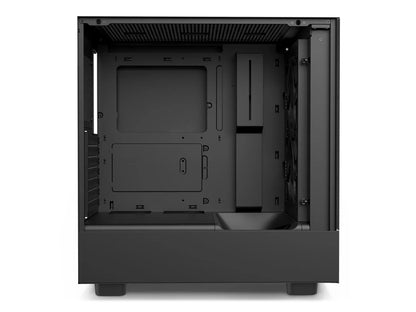 H5 Elite - All Black CC-H51EB-01 Black SGCC Steel, Tempered Glass ATX, Micro-Atx, Mini-Itx Computer Cases